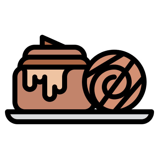 Cinnamon roll food and restaurant dessert sugar icon