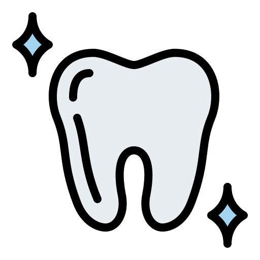 Clean tooth clean hygiene healthcare and medical icon