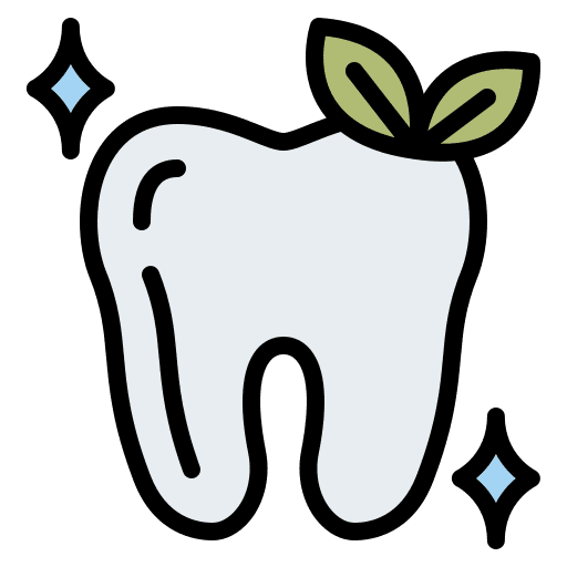 Dental care hygienic healthcare and medical dentistry icon