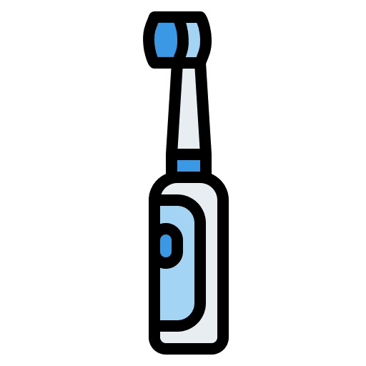 Electric toothbrush dental care healthcare and medical electric toothbrush icon