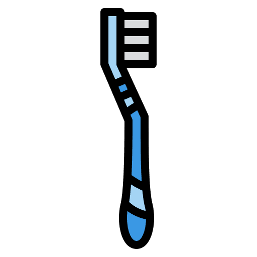 Toothbrush hygiene wellness toothbrush icon