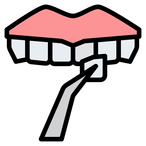 Dental veneer clean beauty dental veneer icon