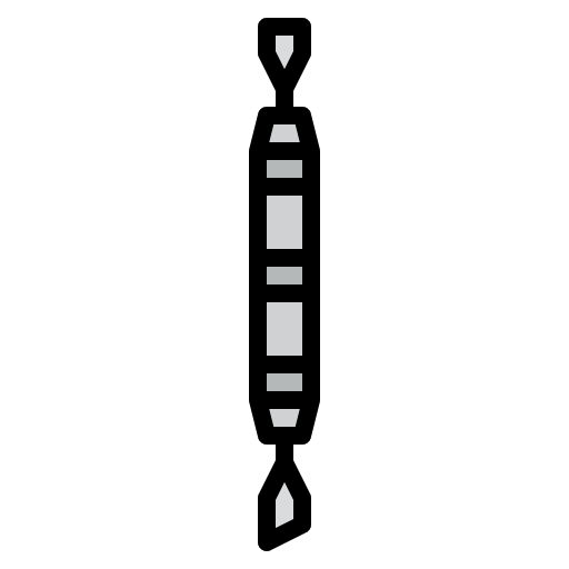 Scraper healthcare dental care teeth icon