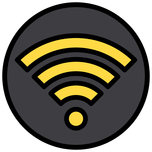 Wifi service hosting internet icon