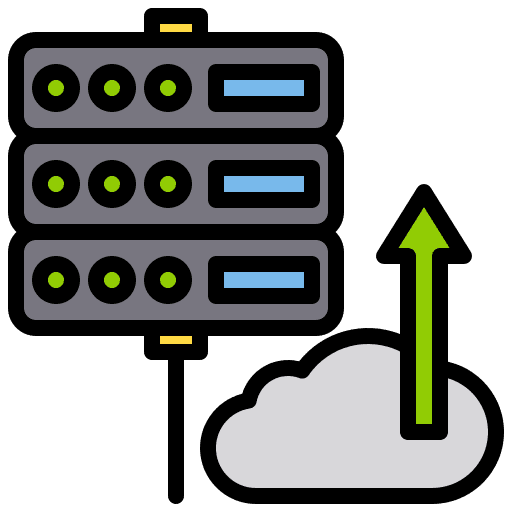Server cloud computing web computer icon