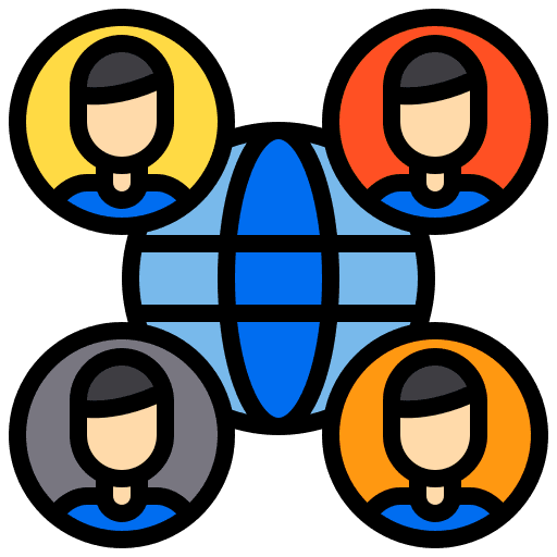 User servers hosting web hosting icon