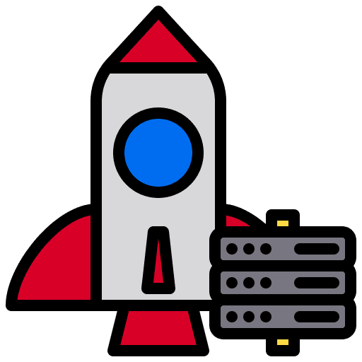 Hosting document web hosting seo and web icon