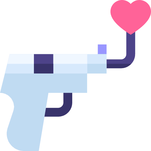 Gun hippie miscellaneous gun icon