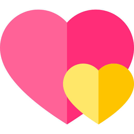 Heart like heart valentines day icon