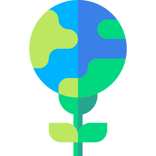 World world planet earth sustainable icon