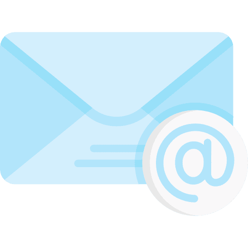 At sign email communications mail icon