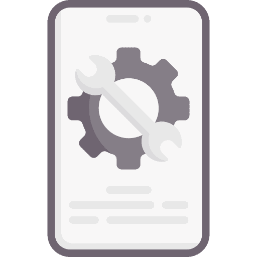 Technical support fix settings service icon