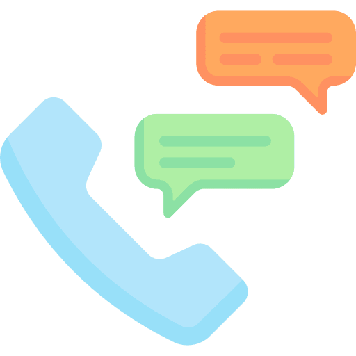 Conversation communications dialogue phone icon