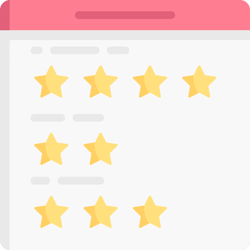 Rate star rate like icon