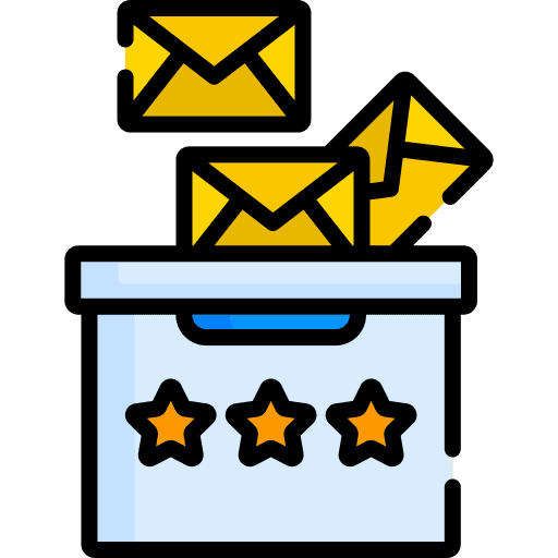 Feedback customer satisfaction list survey icon