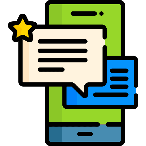 Review customer marketing customer satisfaction icon