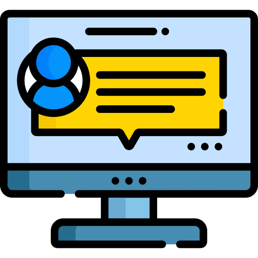 Review user customer satisfaction smiley icon