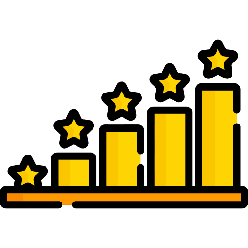 Bar chart bar chart development business and finance icon