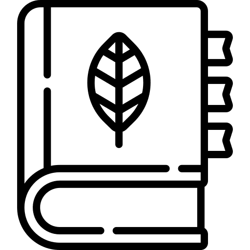 Biology book biology study icon