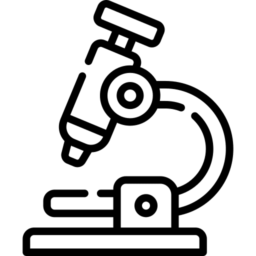 Microscope scientific microscope healthcare icon