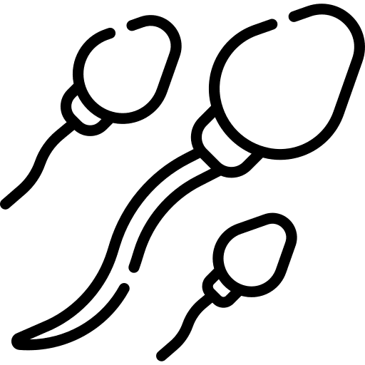 Sperm reproduction reproductive system healthcare and medical icon