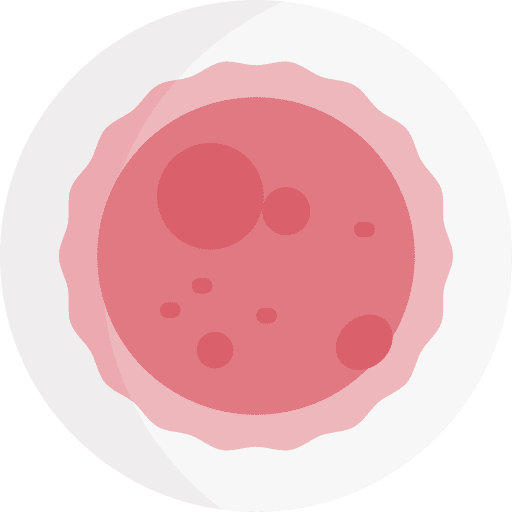 Cell biology cytology laboratory icon
