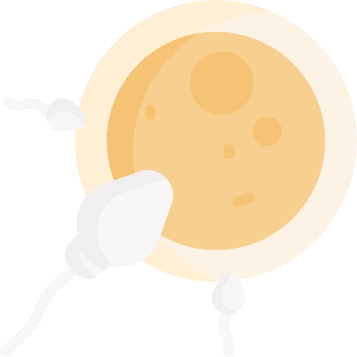 Reproduction reproductive system healthcare and medical sperm icon