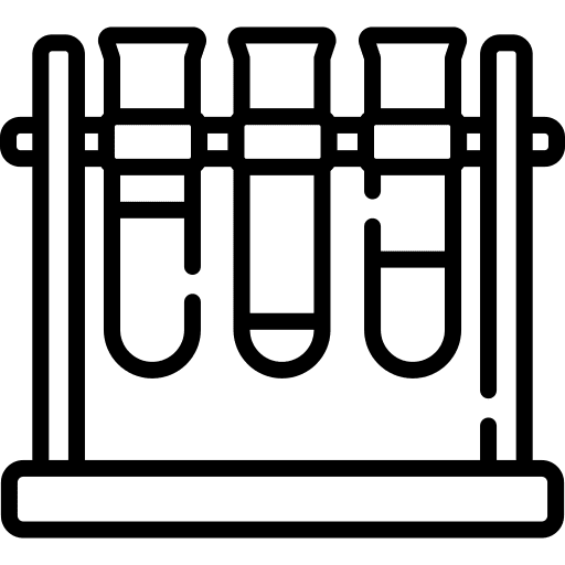 Test tube laboratory research healthcare icon