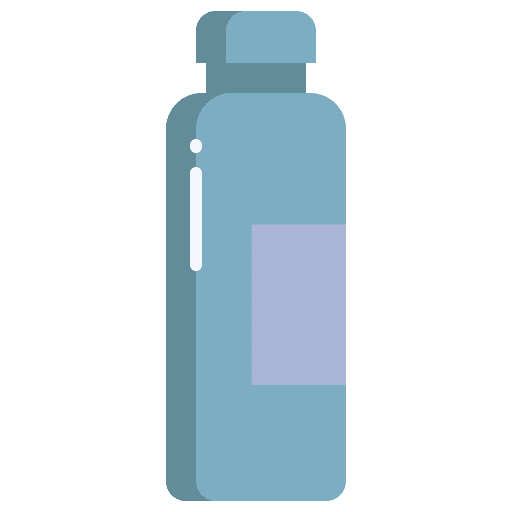 Bottle water bottle water beverages icon