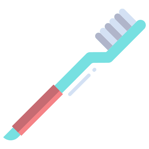 Toothbrush brush clean dental icon