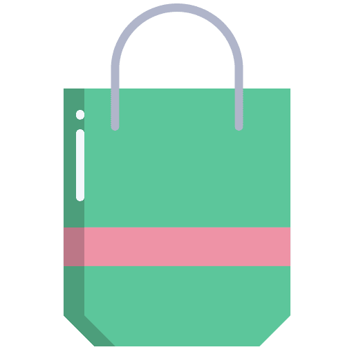 Bag supermarket commerce and shopping shopping center icon