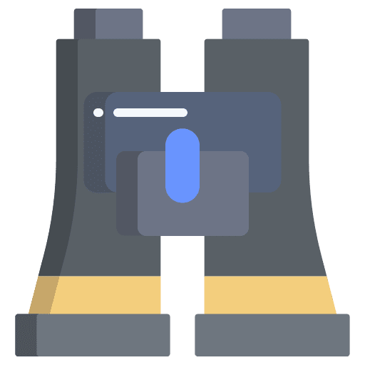 Binocular binocular vision binoculars icon