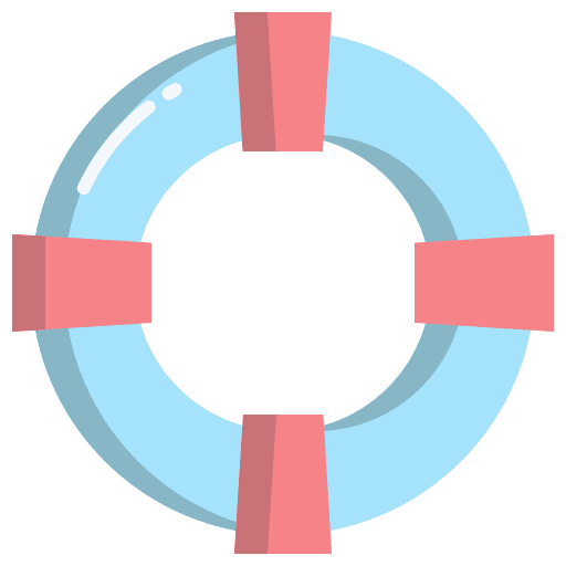 Life saver help lifeguard healthcare and medical icon