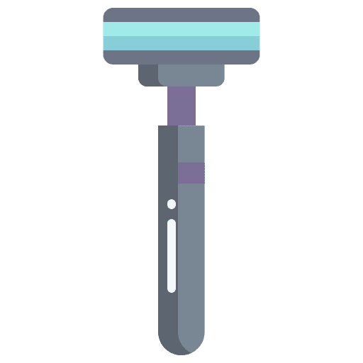 Razor depilation grooming razor icon