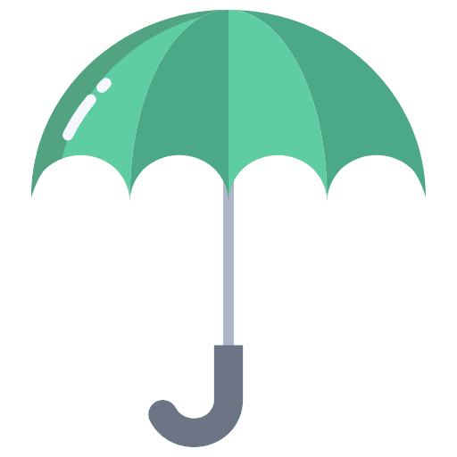 Umbrella protection weather umbrella icon