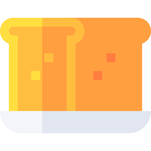 Flat bread meal food breakfast icon