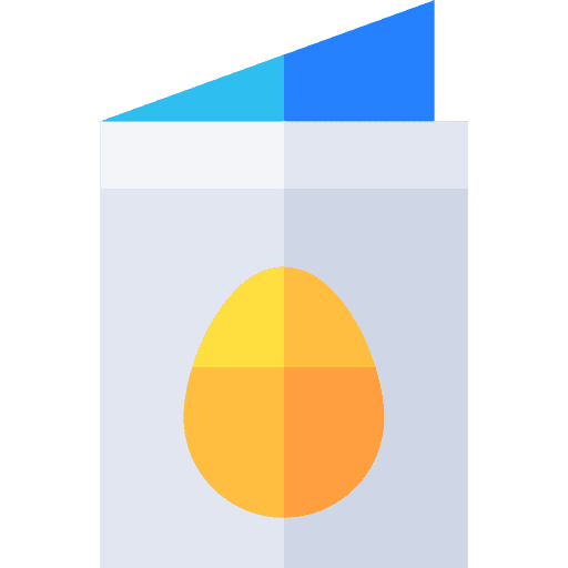 Greeting card gift card holiday card icon