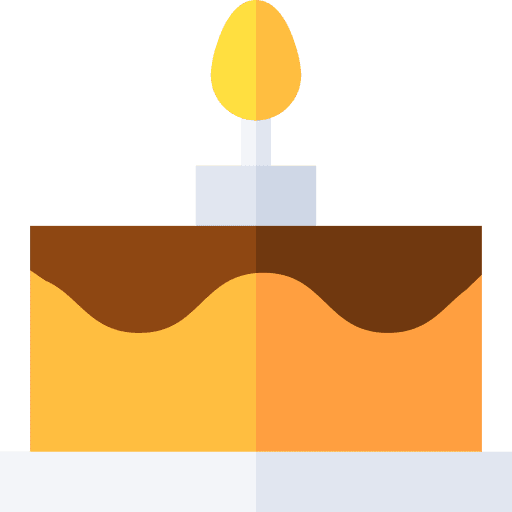 Cake candles cake candle icon