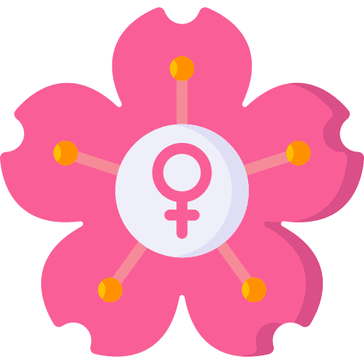 Flower nature flowers shapes and symbols icon