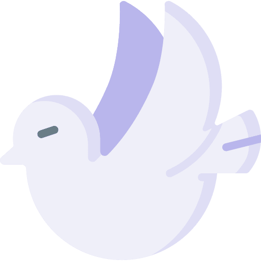 Freedom bird cultures peace icon