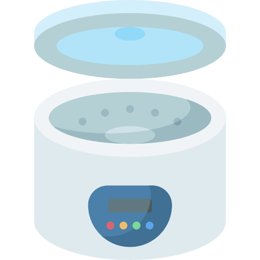 Centrifuge healthcare and medical hospital machine icon