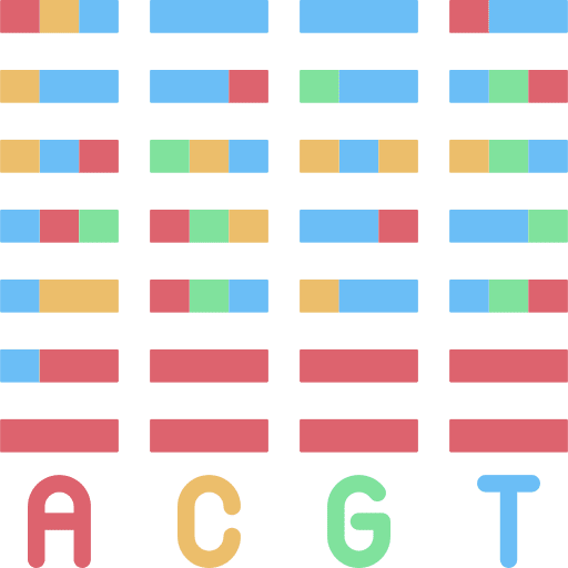 Dna education dna research icon