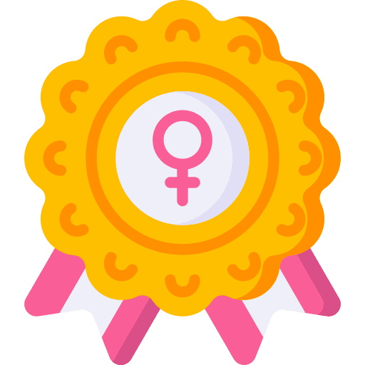 Womens day gender love and romance woman icon