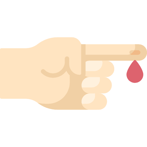 Blood sample medical test covid 19 blood test icon