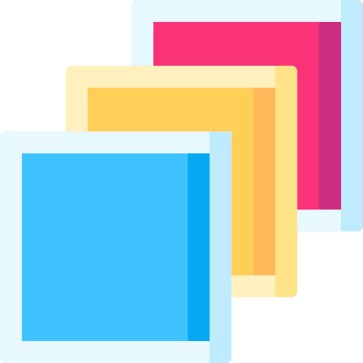 Color scheme tabs color palette web browser icon