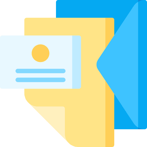 Merchandising merchandising envelope card icon