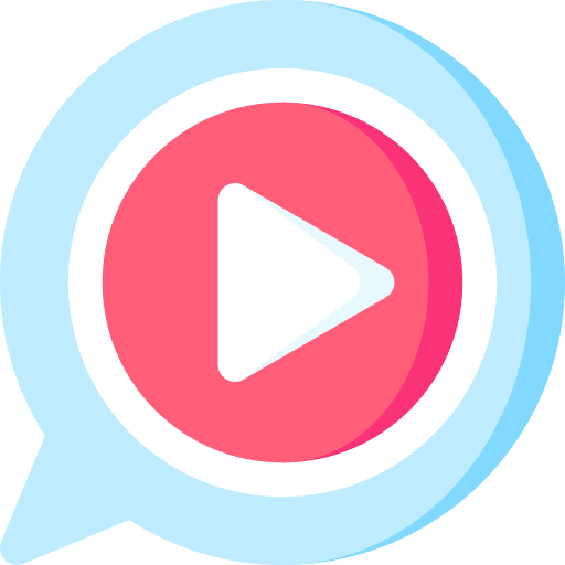Play video call communications chat icon