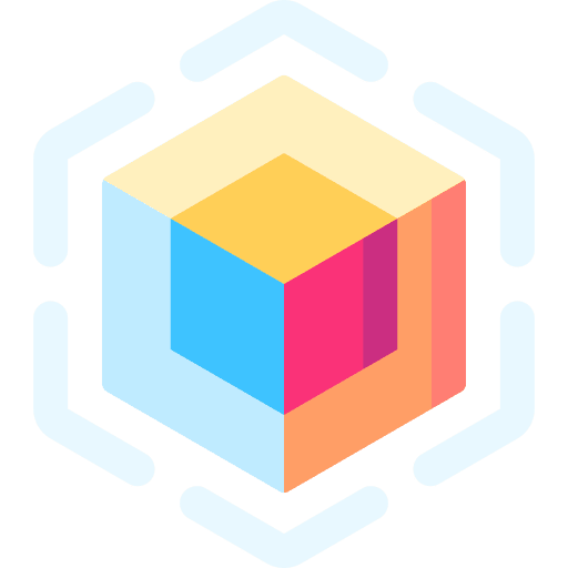 3d 3d art and design geometry icon