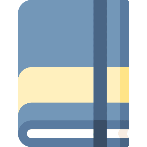 Notebook address book ui bookmark icon