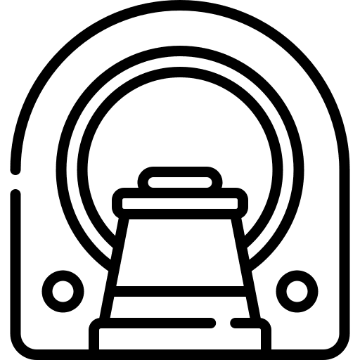 Tomography ct scan mri hospital icon